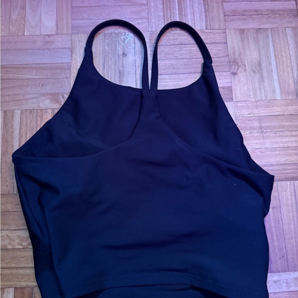 Old Navy Active Black Strappy Top - Picture 3 of 3